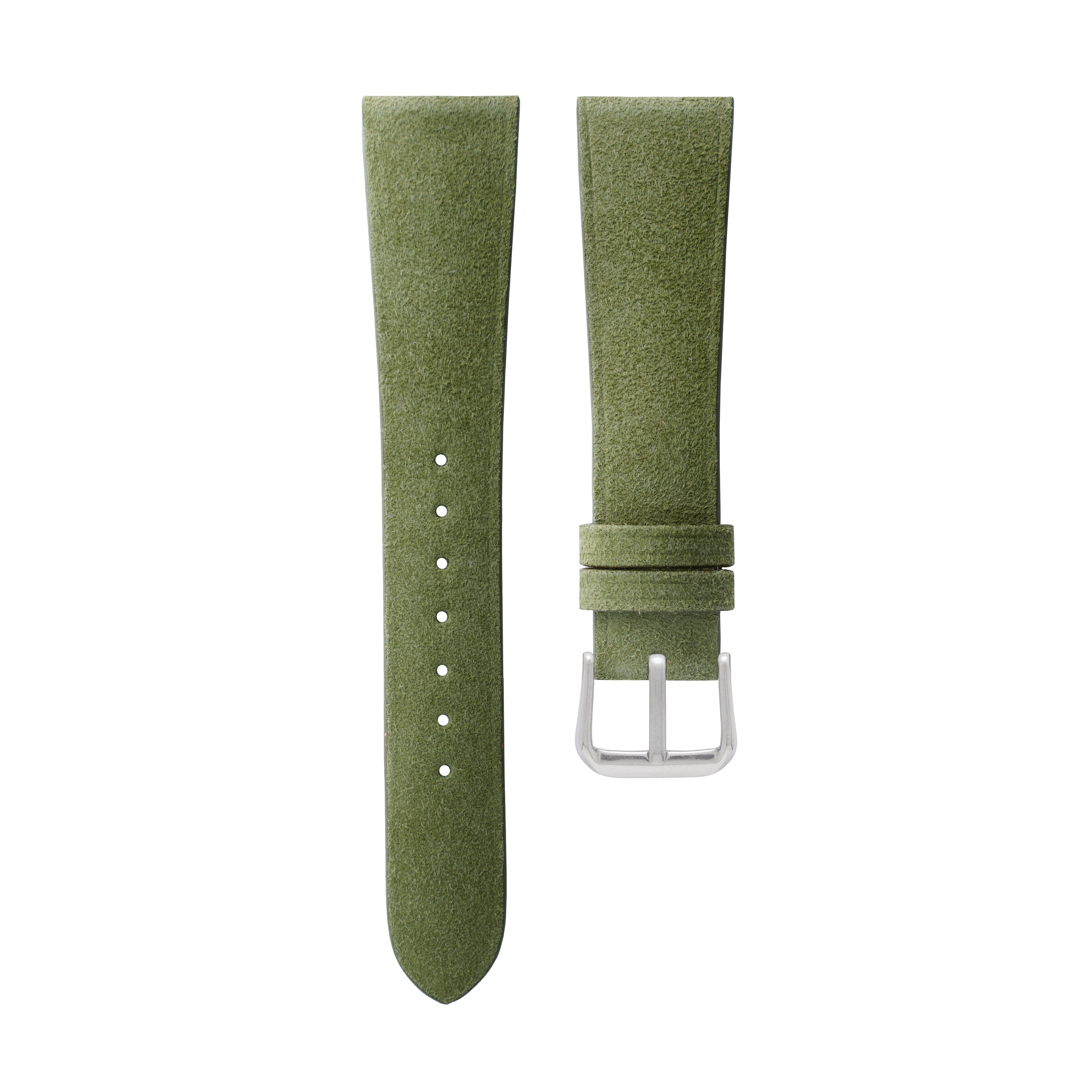 Avocado Green Suede Strap