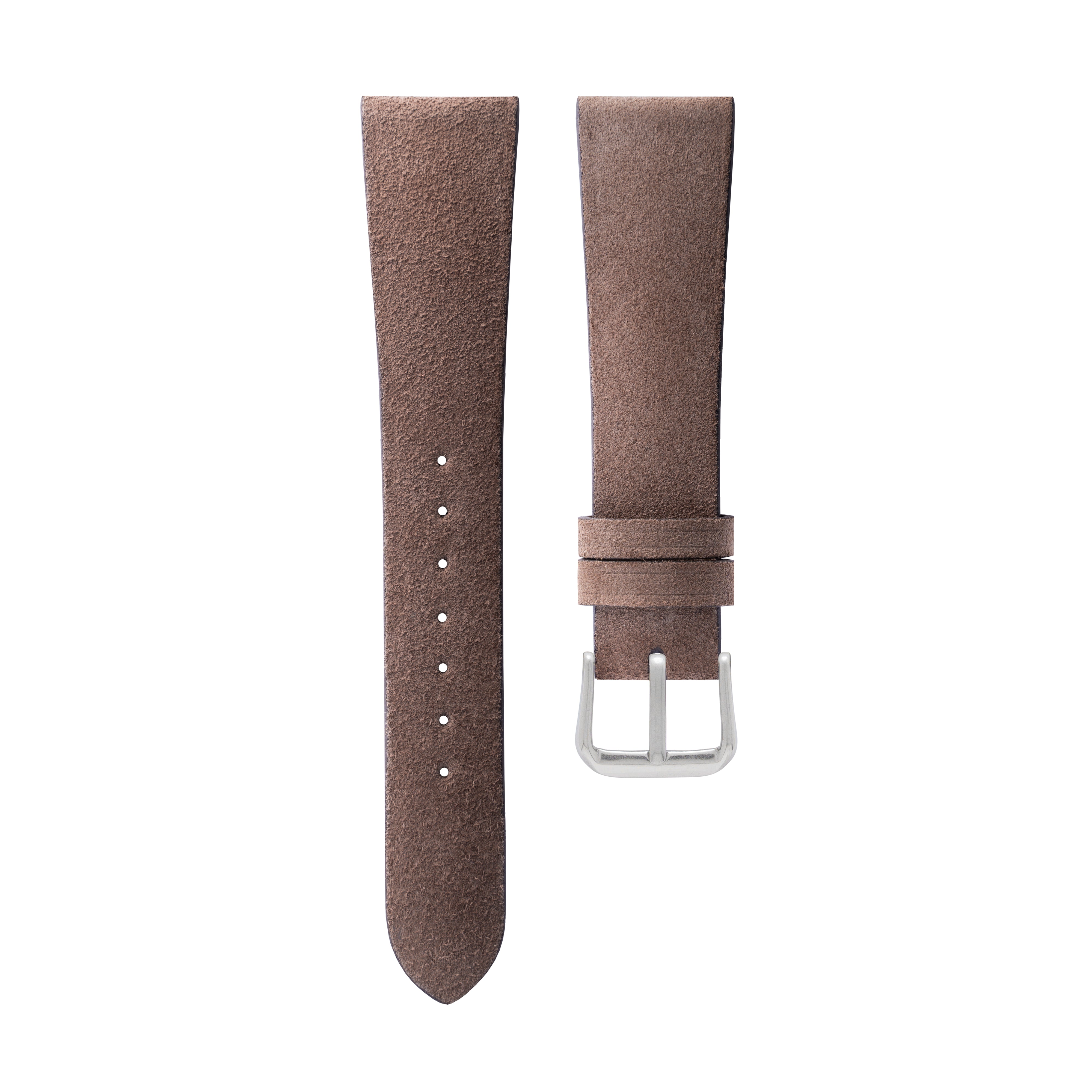 Dark Taupe Suede Strap