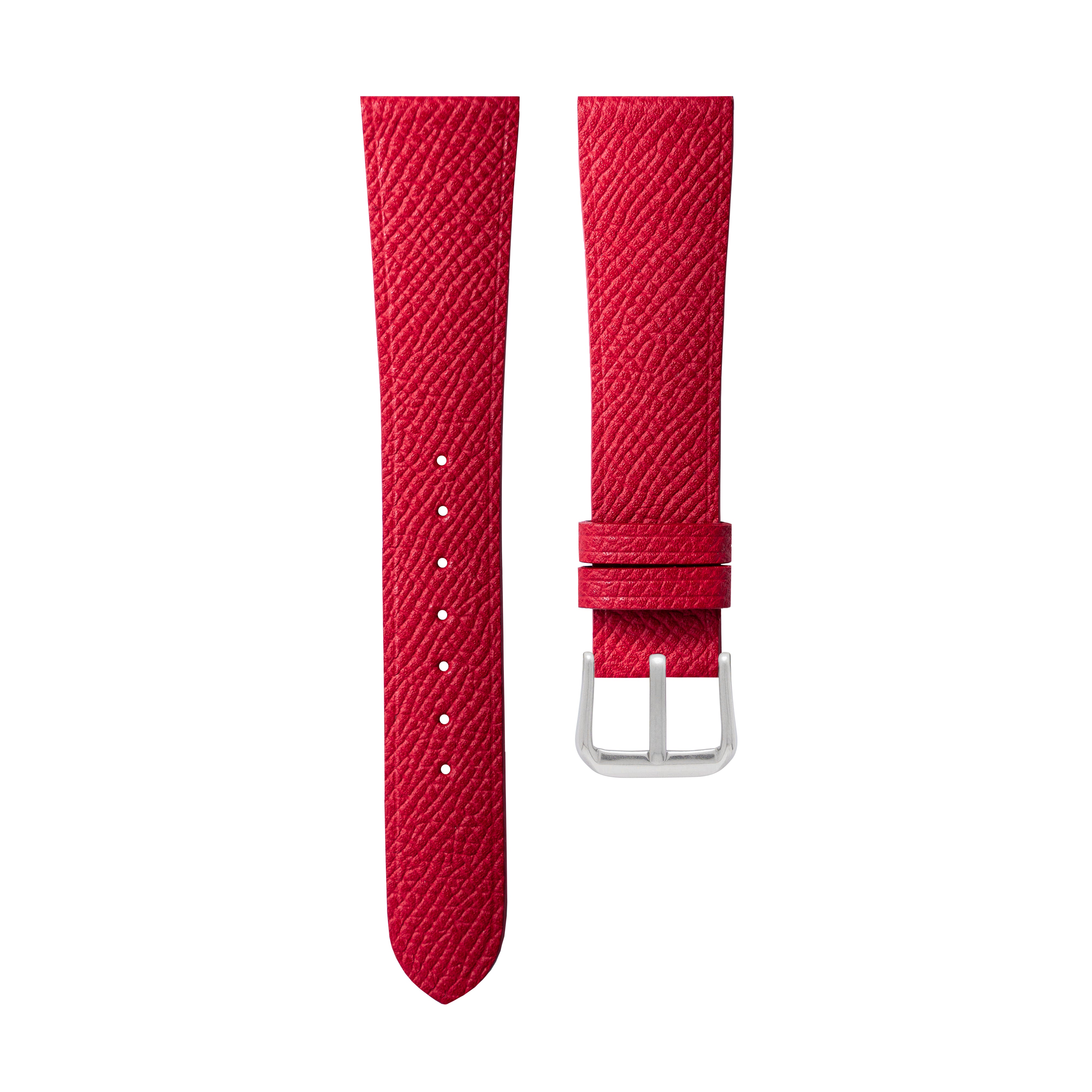 Red Epsom Strap