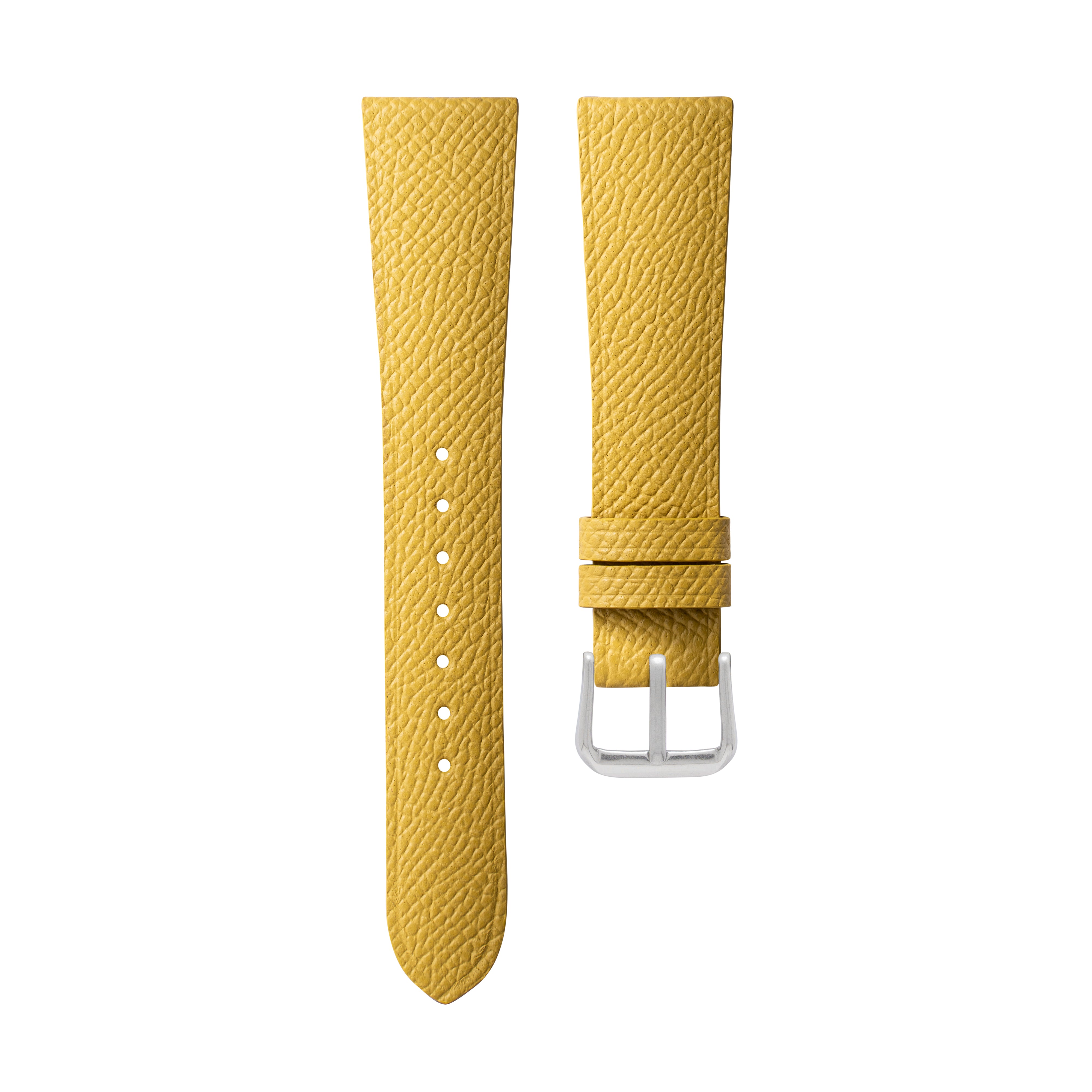 Yellow Epsom Strap